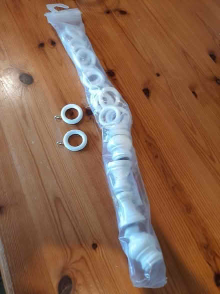 Photo of free White wooden curtain rings etc. (Amersham HP7) #3