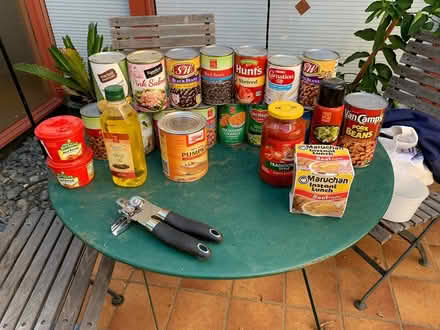 Photo of free Assorted canned food (20 cans!) (Willow Glen) #1