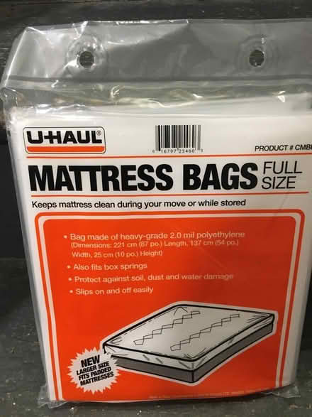 Photo of free Mattress storage/transport bag (Earlscourt) #1