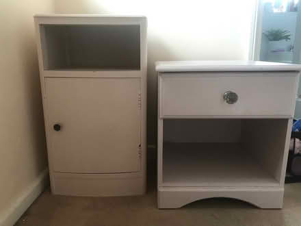 Photo of free Pale pink bedside cabinets (BH23 7) #1