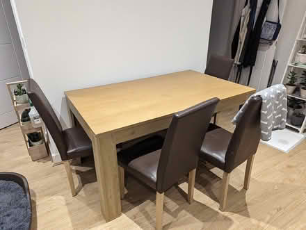 Photo of free Table and chairs (Stotfold) #4