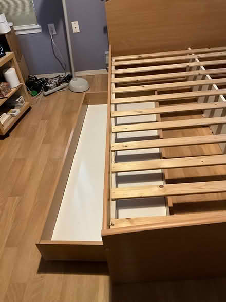 Photo of free platform bed frame (Pinehurst) #1