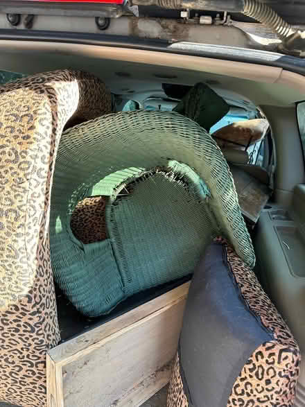 Photo of free Wicker loveseat (Near TR) #4