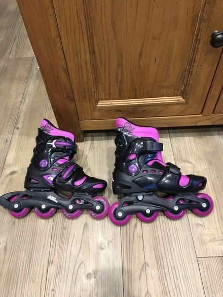 Photo of free Kids rollerblades adjustable size 1-4 (West Oxfordshire OX29) #2