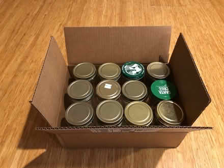 Photo of free Set of 13 eight ounce glass jars (Upper Saddle River NJ 07458) #3