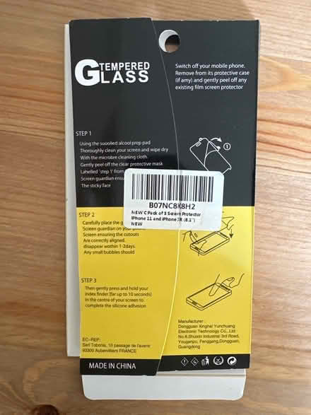 Photo of free 2 Glass screen protectors (S10) #1