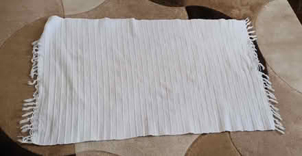 Photo of free Small White Rug. (Fishermead MK6) #1