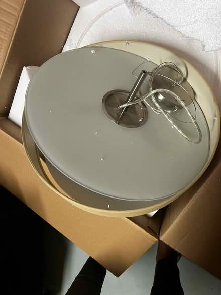 Photo of free Drum pendant light, 18” (Potomac, MD) #4