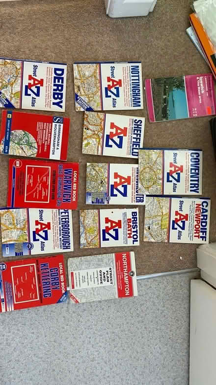 Photo of free Various city street maps (market harborough LE16) #1