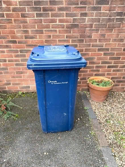 Photo of free Blue wheelie bin (Fruitlands WR14) #1