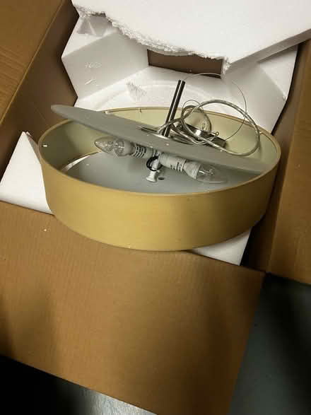 Photo of free Drum pendant light, 18” (Potomac, MD) #1
