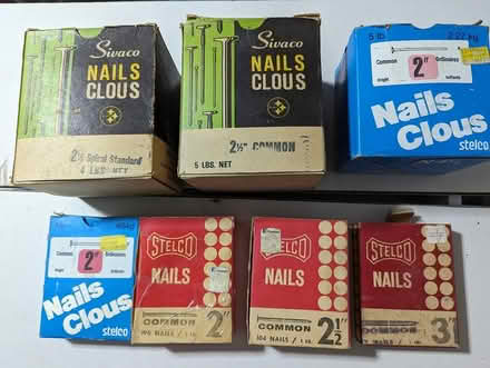 Photo of free Nails - Spiral, Common, Finishing (Nepean, Tanglewood) #3