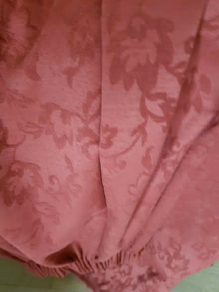 Photo of free Dark terracotta curtains (ME14) #1