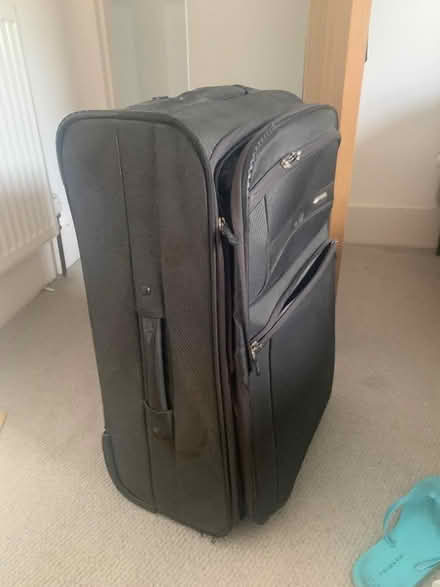 Photo of free Grey suitcase (Fulham Palace Rd SW6) #1