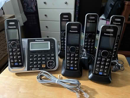 Photo of free Panasonic Cordless 6-Phone Set (Manomet) #1