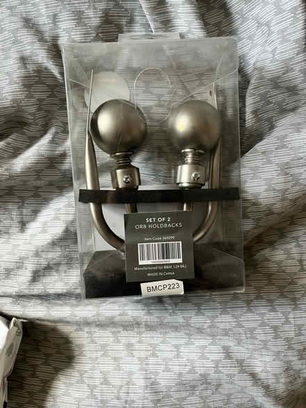Photo of free Curtains rail holdbacks (AL10) #1