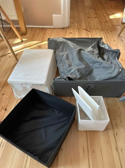 Photo of free IKEA skubb boxes (Alexandra Palace, London, N22) #1
