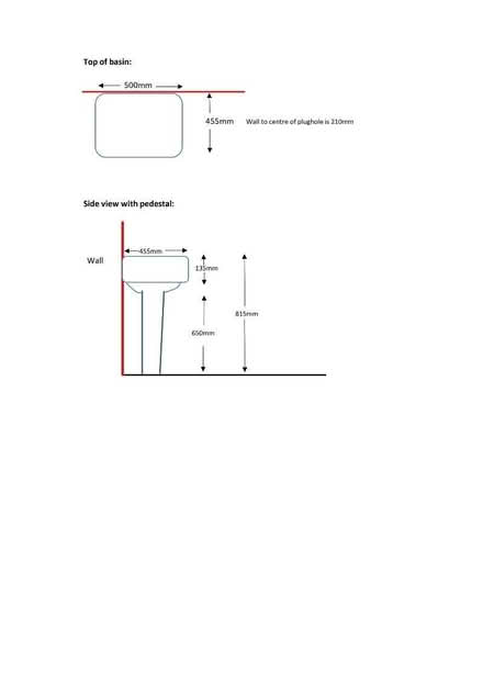 Photo of free Bathroom basin, pedestal & taps (High Hurstwood TN22) #1