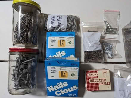 Photo of free Nails - Spiral, Common, Finishing (Nepean, Tanglewood) #1