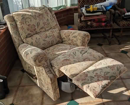 Photo of free Manual Reclining Chair (Llanymynech) #2