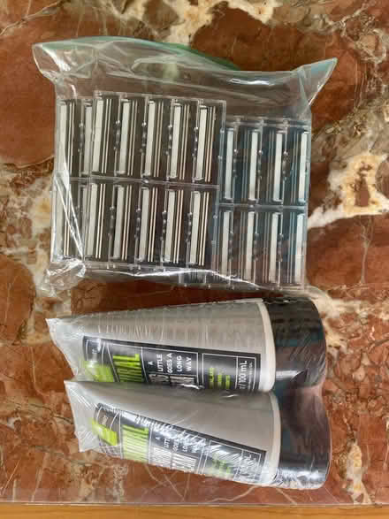Photo of free Shaving cream and razor blades (Bernal Heights) #1