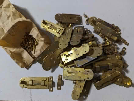 Photo of free Brass Sliding Latches (Nepean, Tanglewood) #1