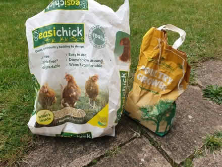 Photo of free Chicken food and bedding (Letchworth SG6) #1