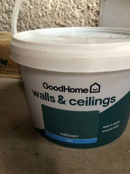 Photo of free “Milltown” green/blue paint (Kings Park G44) #1