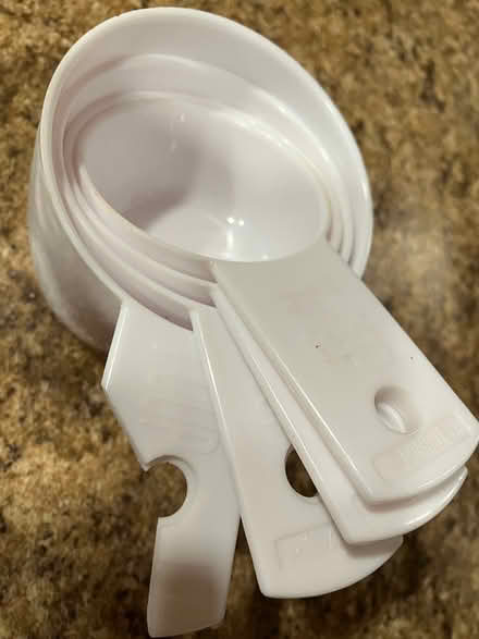 Photo of free Set of plastic neasuring cups (Wakefield, MA) #2