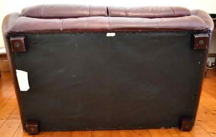 Photo of free Leather sofa (Lochend EH6) #3