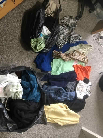 Photo of free Two large bags clothes (Halfway G72) #1