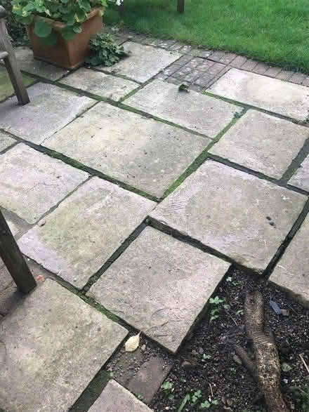 Photo of free Formed concrete patio slabs (Northfield B31) #1
