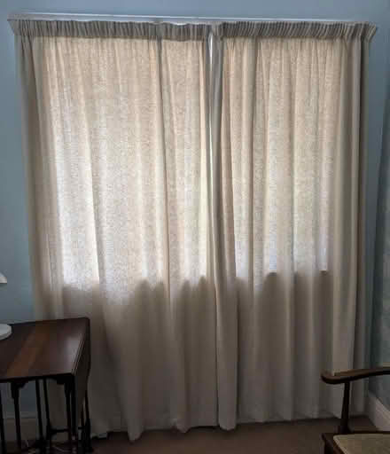 Photo of free pair of curtains (Craig-y-don LL30) #1