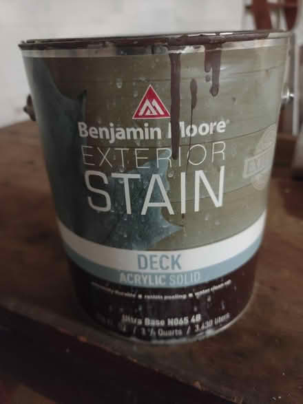 Photo of free Exterior deck stain mahogany (Town of Woodbury Orange County) #1