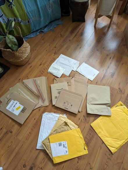 Photo of free Various used envelopes (padded & cardboard) (Nether Edge S7) #1