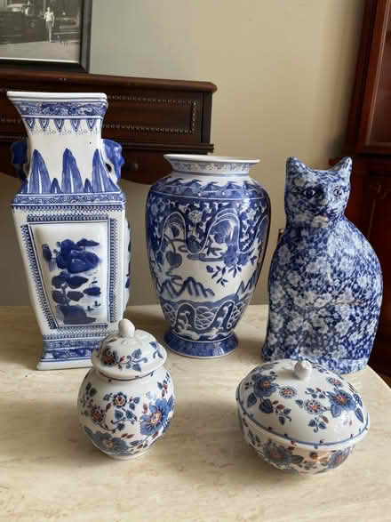 Photo of free Blue Deco items (Westerville) #1