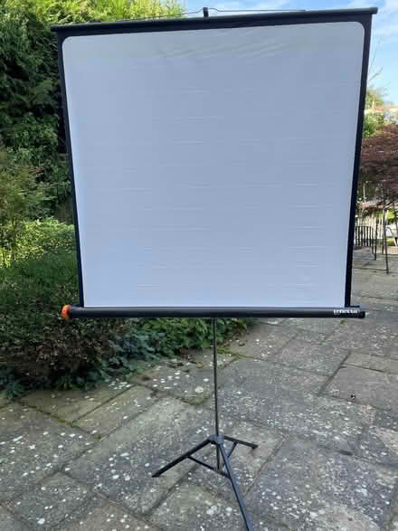 Photo of free cine projector screen (Tunbridge Wells N. TN4) #1