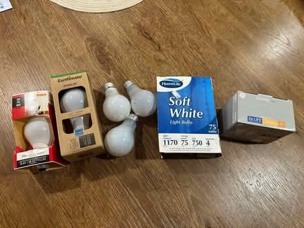 Photo of free Various light bulbs (Horace Mann Melrose) #1