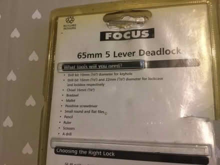 Photo of free Mortice lock with keys (Presteigne LD8) #1