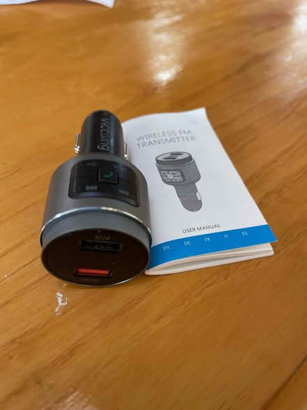 Photo of free Wireless FM transmitter for car (St Katharine Docks, E1W) #1