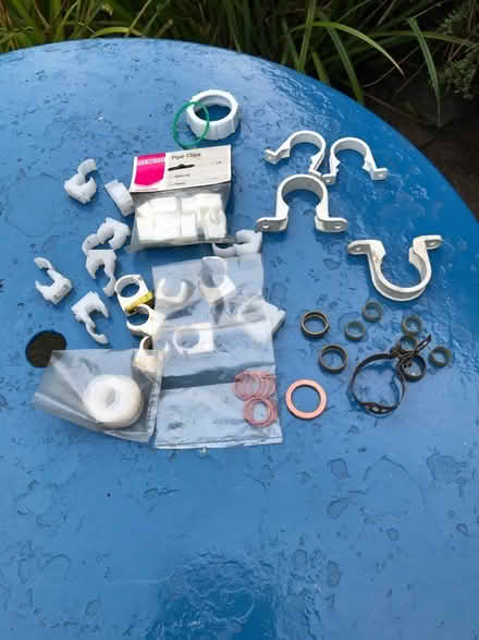 Photo of free Plumbing pipe clips (RH10 Northgate) #1