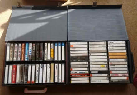 Photo of free C90 cassette tapes in cases (Vicars Cross CH3) #1