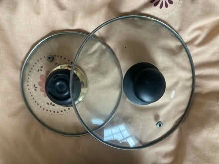 Photo of free Two glass saucepan lids (Highbury N5) #1