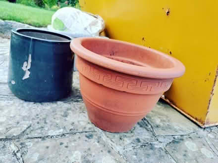 Photo of free Two large plant pots (Sarisbury Green SO31) #1