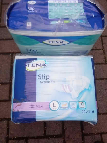 Photo of free Tena Slip Continence pads Large. (Finchampstead RG40) #2