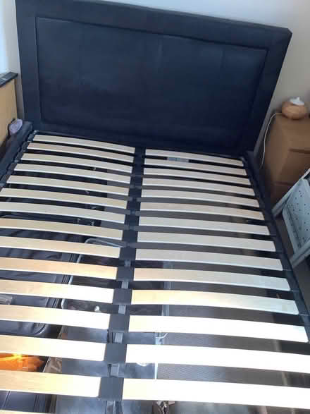 Photo of free ottoman bed double (Anstey Height’s LE4) #2
