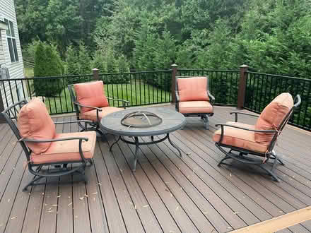 Photo of free Patio / Deck set (chairs and table) (Bear / New Castle area) #1