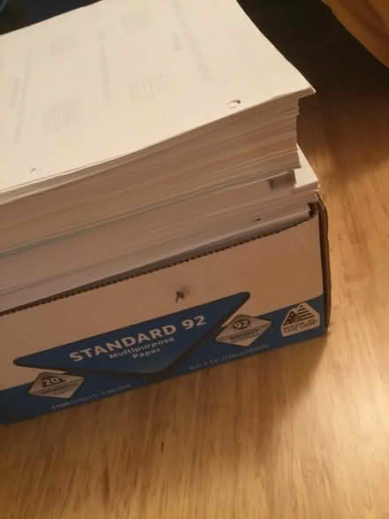 Photo of free Scrap paper for kids projects etc (Upper Saddle River NJ 07458) #1