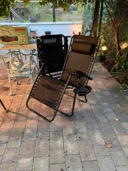 Photo of free Set of two garden sun loungers (Lode, CB25 NorthEast Cambridge) #3