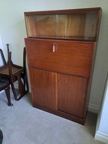 Photo of free Desk / bookcase (Llangwstenin LL28) #1